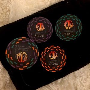 Phish swag from Vegas shows 2014 poker chips, bag & tote